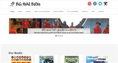 Desktop Screenshot of bigheadbooks.com